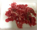 牛肉とアワビ茸、青梗菜の中華風炒め作り方1写真