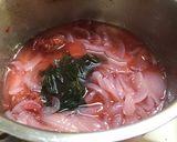 揚げサバの 梅なんばん作り方4写真