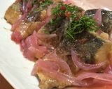 揚げサバの 梅なんばん作り方6写真