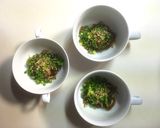 梅入りもずく酢スープ作り方3写真