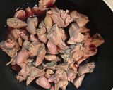 くるみ入りレバニラの赤ワイン煮作り方5写真