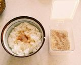 簡単！炒りたまごとあげだまのダシ茶漬け作り方5写真