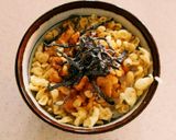 簡単！炒りたまごとあげだまのダシ茶漬け作り方7写真