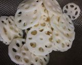 梅納豆のレンコンはさみ揚げ作り方1写真