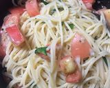 四種のハーブ香るトマトの冷製パスタ作り方3写真