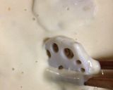 梅納豆のレンコンはさみ揚げ作り方5写真