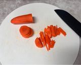 時短　ほうれん草の胡麻和え作り方1写真