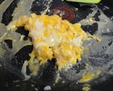 ＊ポン酢で炒り卵＊作り方1写真
