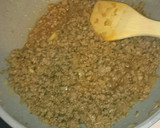 挽き肉とたまねぎとたまごで丼！！！作り方4写真