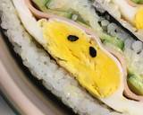 簡単☆キャラ弁☆ぐでたま〜なおにぎらず☆作り方9写真