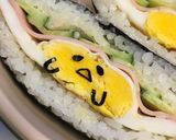 簡単☆キャラ弁☆ぐでたま〜なおにぎらず☆作り方12写真