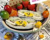 簡単☆キャラ弁☆ぐでたま〜なおにぎらず☆作り方16写真