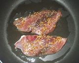 魚・ぶりの粒マスタード焼き魚♪フライパン作り方5写真