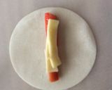 カニカマチーズ餃子作り方3写真