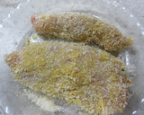 ヘルシー鶏ささみと梅肉のはさみ揚げ作り方3写真