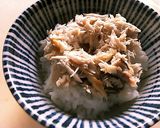 冷やしねこまんま(ФωФ)夏の簡単朝ご飯作り方3写真