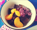 ★ちょっと大人のカフェオレあんみつ風★作り方3写真