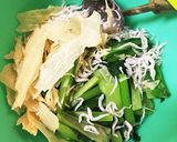 小松菜の和え物作り方3写真