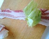 レタスの肉巻き♪作り方1写真