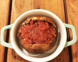 超簡単☆しいたけの梅チーズのせ〜作り方2写真