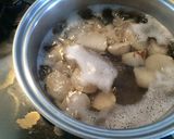 里芋の茶巾蒸し 季節野菜の精進あんかけ作り方1写真