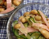 ローリングストック♪大豆缶の簡単サラダ作り方3写真