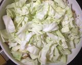 厚揚げとキャベツのごま油炒め作り方3写真