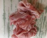 *空豆スナップえんどうの梅回鍋肉作り方2写真