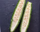やわらか豆腐のゴーヤーチャンプルー作り方1写真