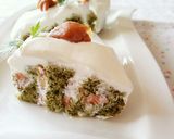 南高梅干しと抹茶のストライプケーキ作り方11写真