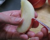 無駄なし！★桃のきれいなむき方作り方5写真