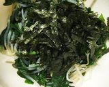美味♪もやしとツルムラサキの海苔和え作り方3写真
