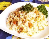 簡単ランチに♪さっぱり梅ごぼうチャーハン作り方4写真