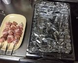 簡単おつまみ☆スパイシーな焼き鳥作り方2写真