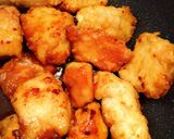 簡単アスパラレンコンの鶏肉焼き作り方1写真