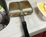 超簡単。マックに行く前に、ホットサンド。作り方11写真