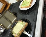 超簡単。マックに行く前に、ホットサンド。作り方12写真