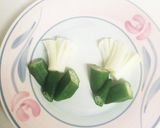 ♡チーズフラワー♡作り方3写真