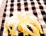 さけるチーズだけでかんたんりんごハート作り方2写真