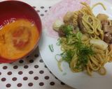 干しエビ入り　あんかけカレー焼きそば作り方10写真