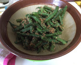 いんげんの味噌胡麻和え作り方3写真