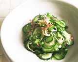 簡単！きゅうりとみょうが、大葉の浅漬け作り方4写真