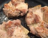 簡単、鶏もも肉のネギポン酢ソースかけ作り方4写真