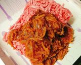 簡単♪なめ茸バーグ 材料は2つ！作り方1写真