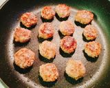 簡単♪なめ茸バーグ 材料は2つ！作り方5写真