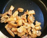 ビールに、おつまみに。カリカリとり皮炒め作り方5写真