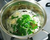 ニラ玉えのきのコンソメスープ♫作り方3写真
