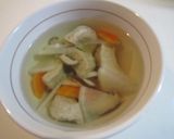 野菜といっしょのつみれ汁作り方4写真