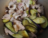 茄子と豚肉の生姜醤油炒め煮♪作り方5写真