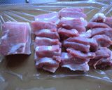 豚バラ甘辛酢焼き　息子のダイエット食作り方3写真
